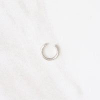 Sterling square ear cuff