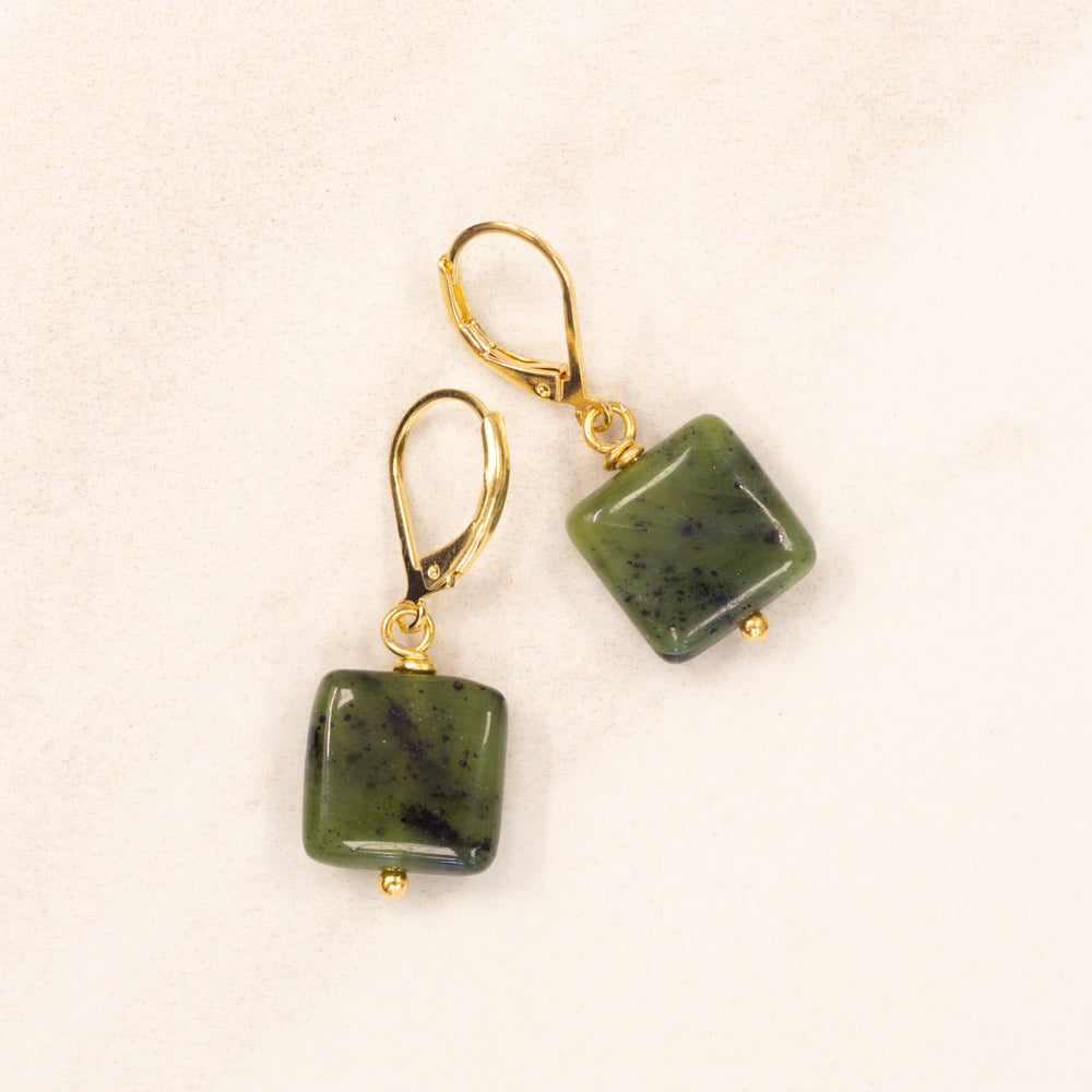 Simple Drop Leverback Earrings