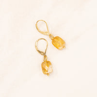 Simple Drop Leverback Earrings