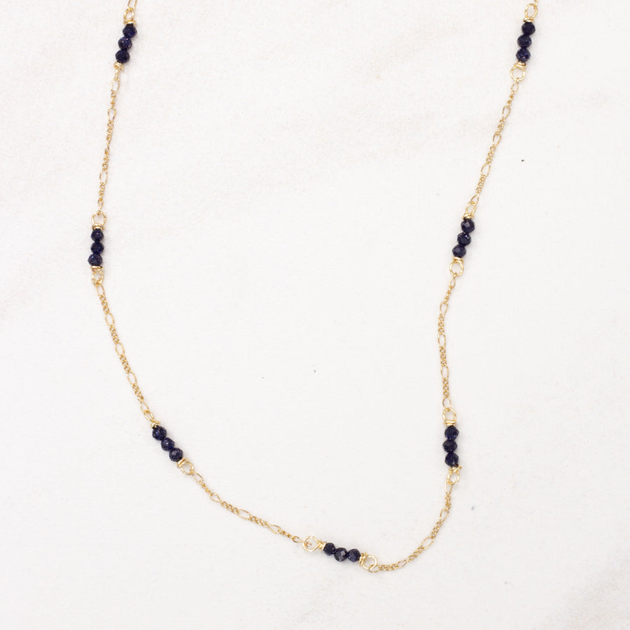 Tiny Stone Layering Necklace