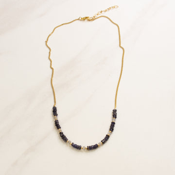 Iolite Layering Necklace