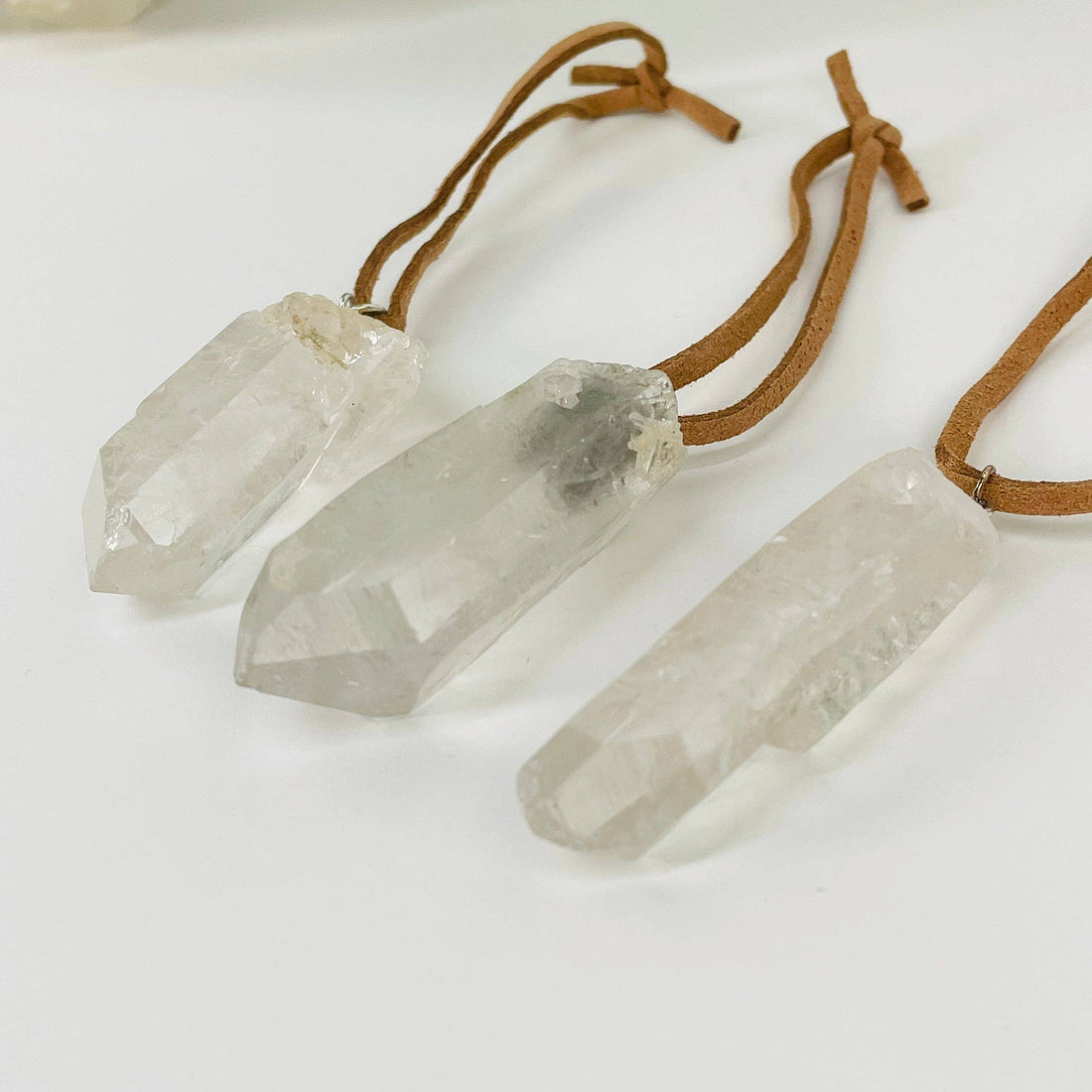 Quartz Crystal Point Ornament