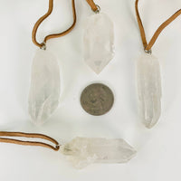 Quartz Crystal Point Ornament