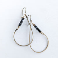 Asymmetrical Teardrop Earrings